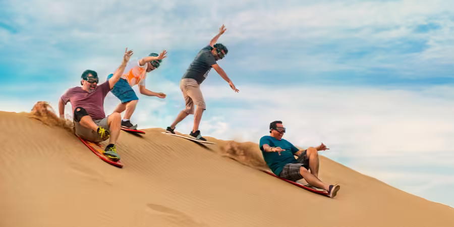 sandboarding in merzouga